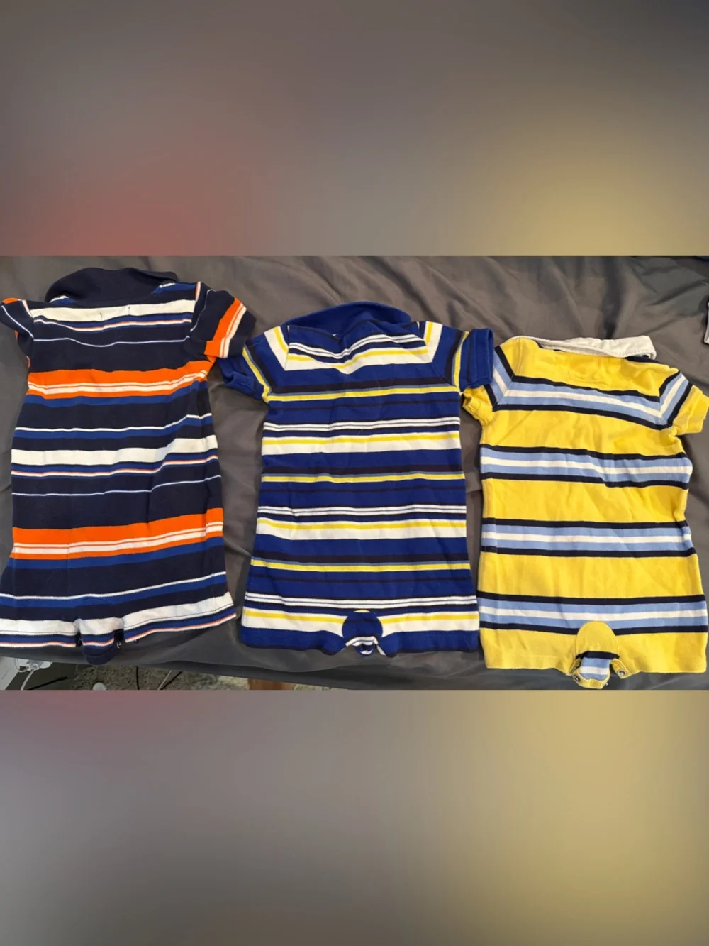 3 Ralph Lauren Onesies/ Rompers 6M